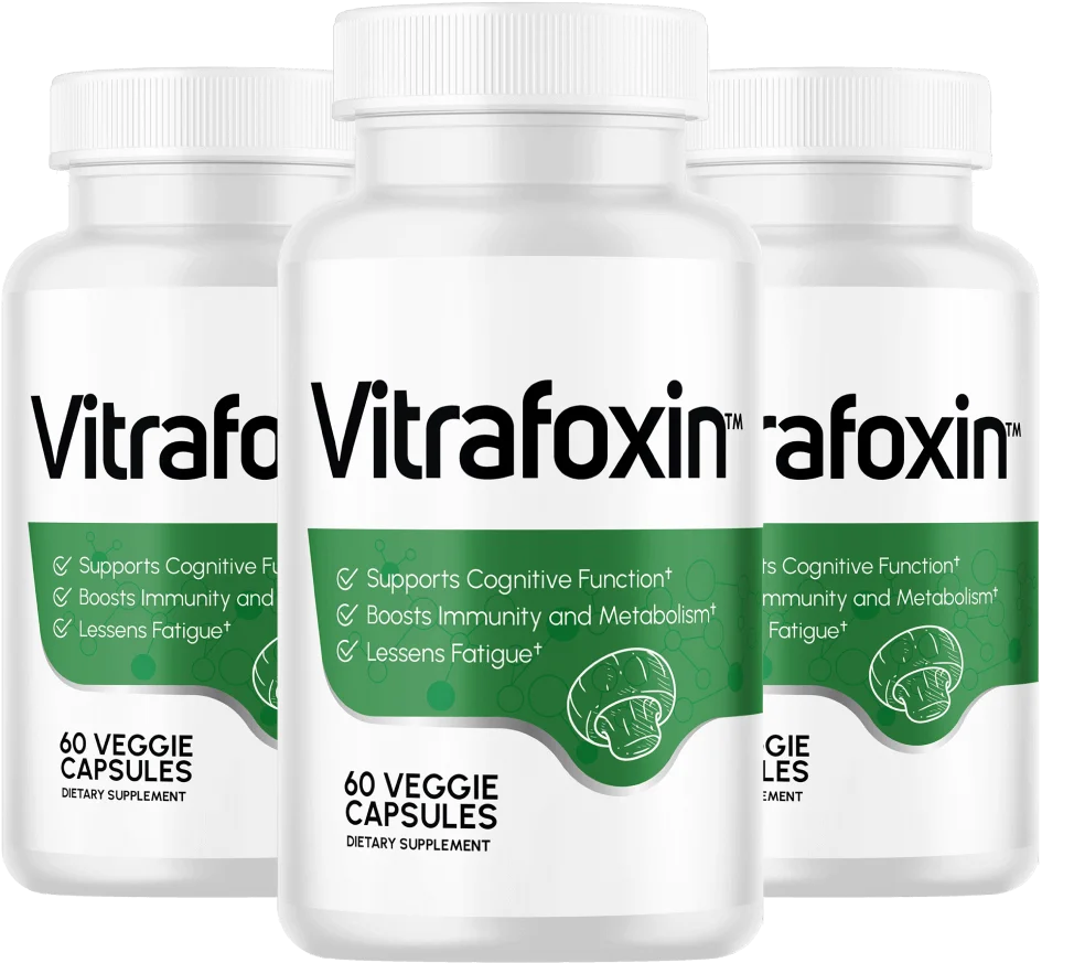 VitraFoxin Supplement Bottle